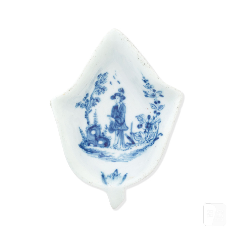 A Lund's Bristol pickle dish, circa 1750-52